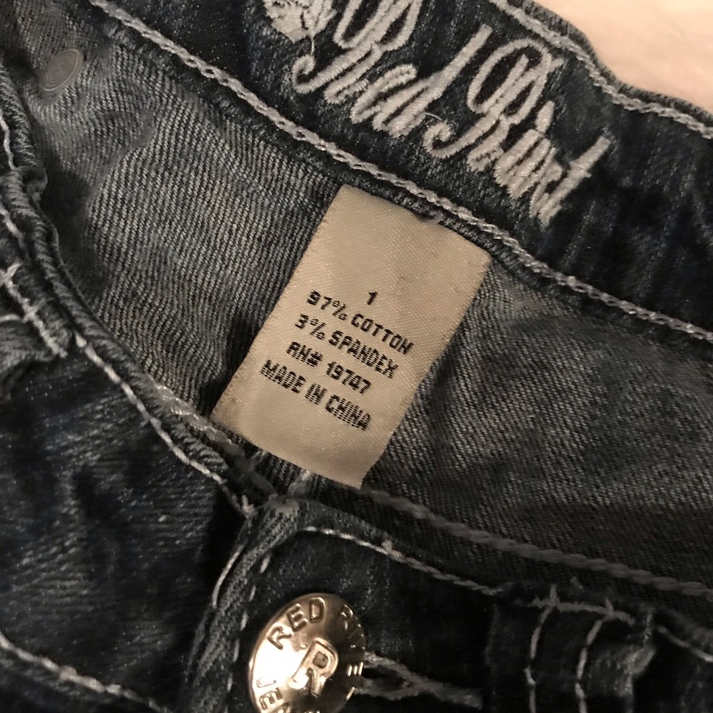 Red Rivet Jeans
